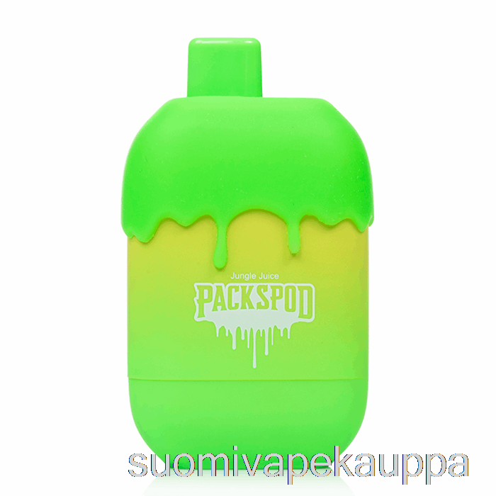 Vape Kauppa Packwood Packspod 5000 Kertakäyttöistä Hapan Gushers (viidakkomehu)